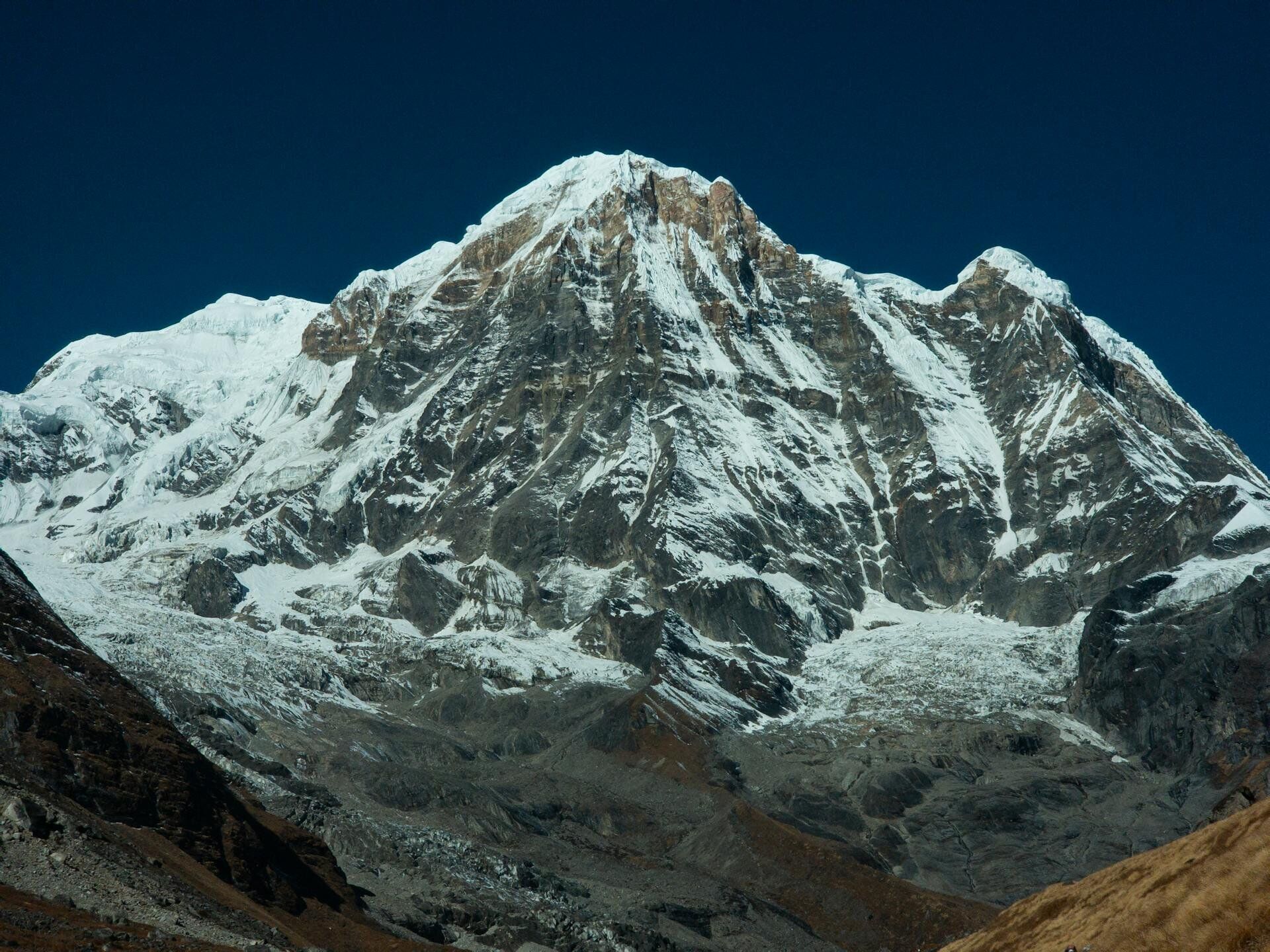 Annapurna mountain range viewed from Pokhara